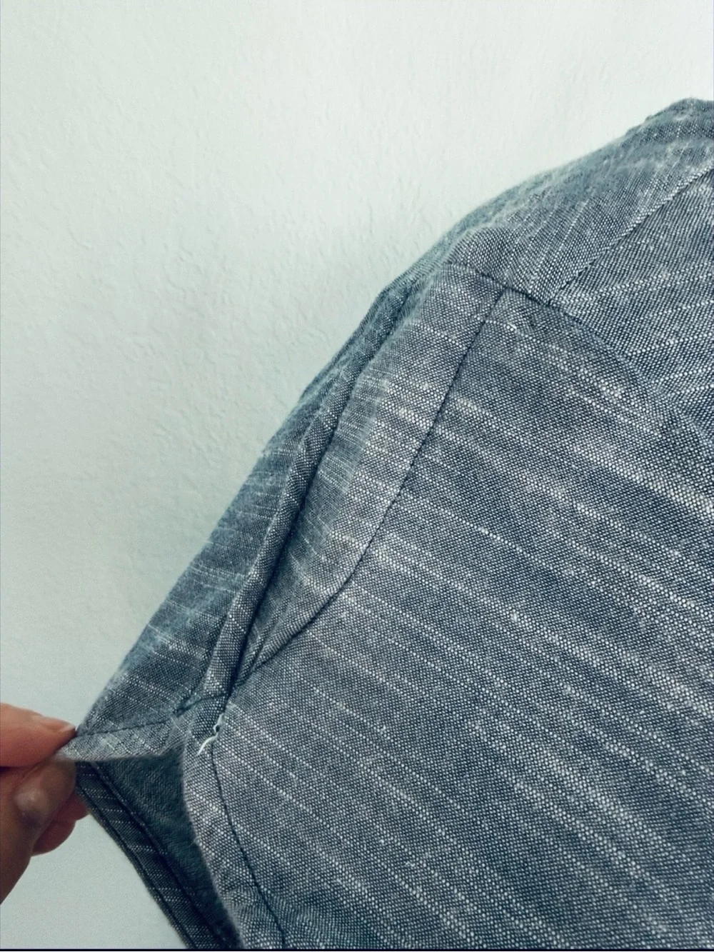 Pact Organic Cotton Chambray  Shift Dress - Picture 10 of 15